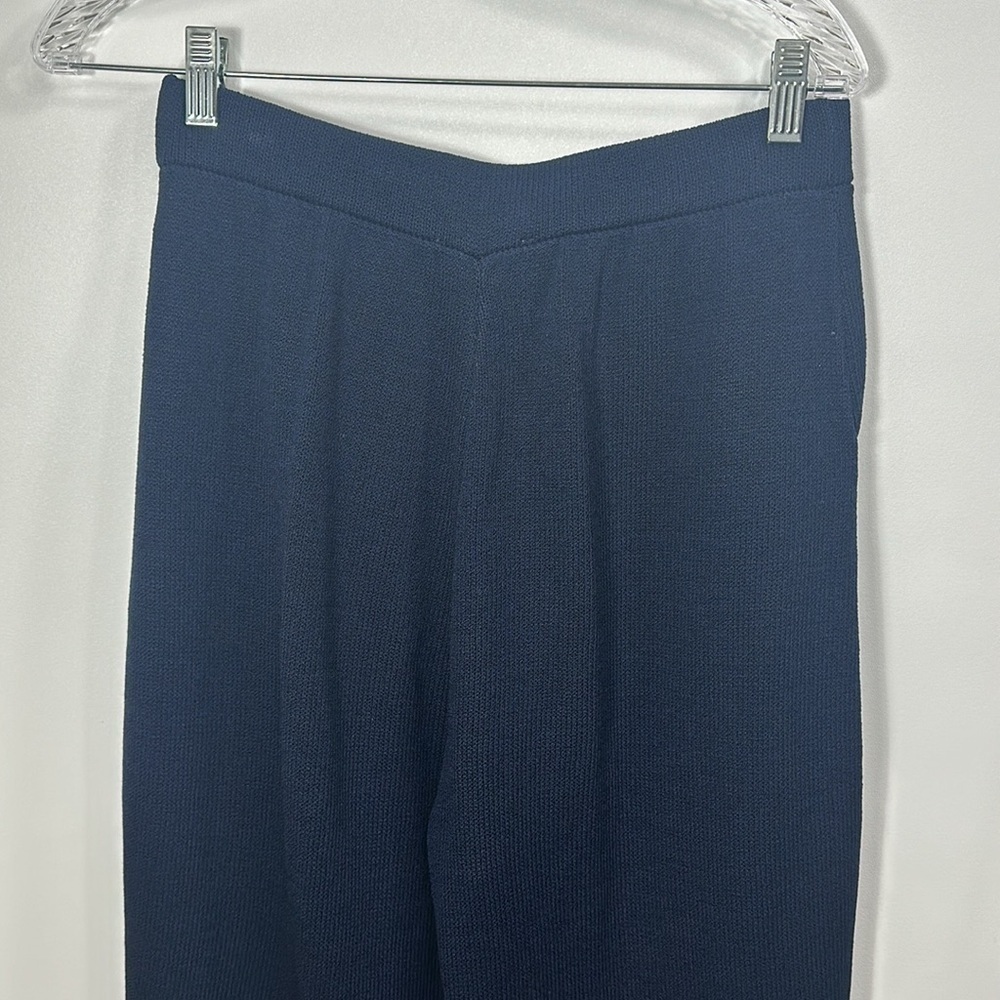 St. John Separates Santana knit blue pants size 10 - Picture 7 of 11